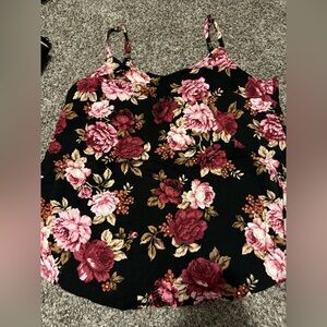 Torrid size 1 (14/16) Floral Camisole Tank Top
